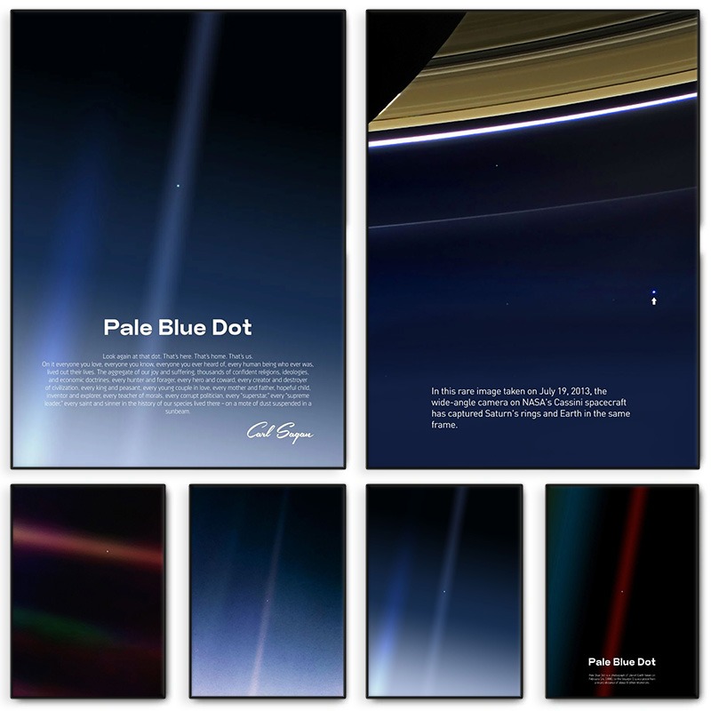Poster con stampa a pois blu p - Star Map Poster recensione e prezzo