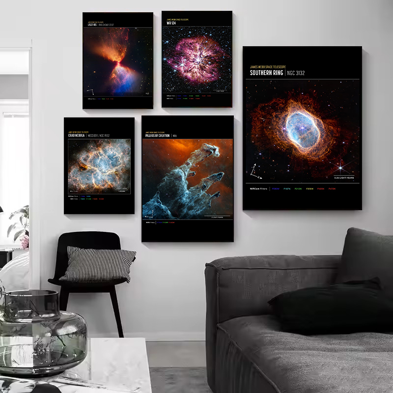 Poster su Tela del Telescopio  - Star Map Poster recensione e prezzo